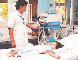 The number of people with meningococcal meningitis increases rapidly