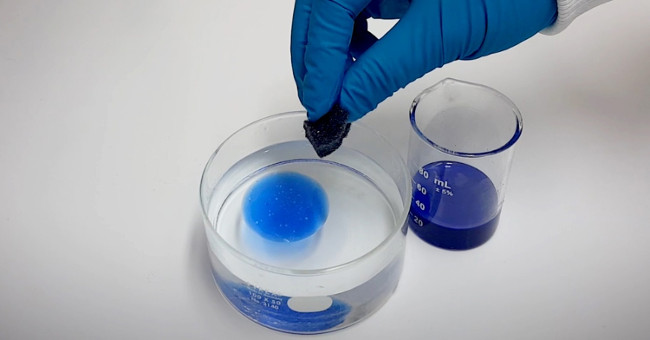 The oil spill disaster on the sea will end with this invention