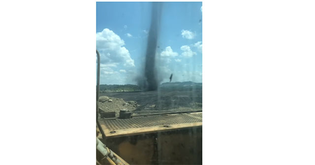 The old normal tornado, the vortex video ... this will make you dazed