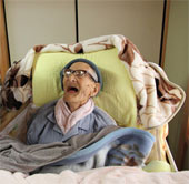 The oldest man in the world died