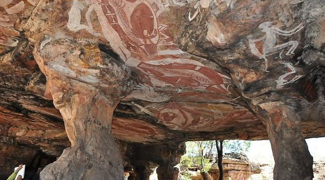The oldest rock art in Australia