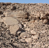 The oldest rock painting on Pharaoh in Egypt