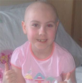 The only girl in the world who has 2 leukemia