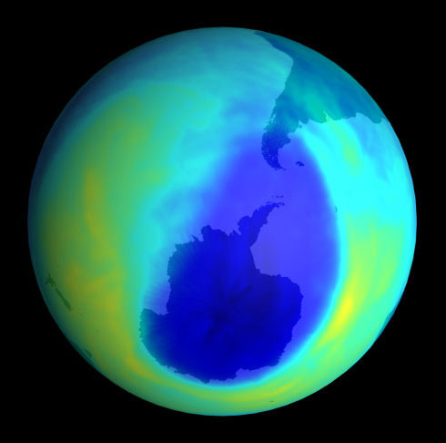 The ozone layer only recovered after 40 years