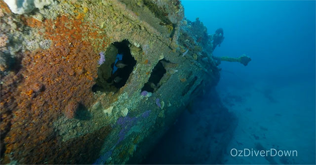 The 'part of the sea' is revealed after a century