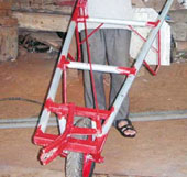 The peanut and pepper machine of the farmers who finished grade 7