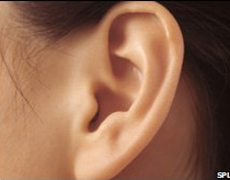 The person can 'hear' the image