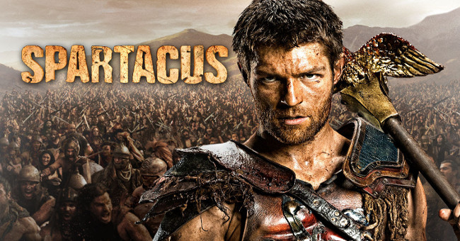 The pinnacle of art uses Spartacus' soldiers to frighten Rome