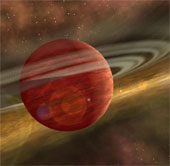 The planet is 2,500 times larger than Earth