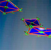 The power plant flies in the air to inspire energy
