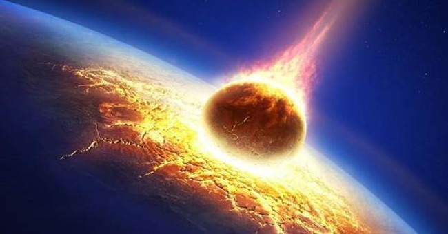 The powerful horizontal meteorite of 3 billion tons of explosives is getting closer to Earth