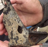 The prehistoric Atlantis was buried by tsunamis