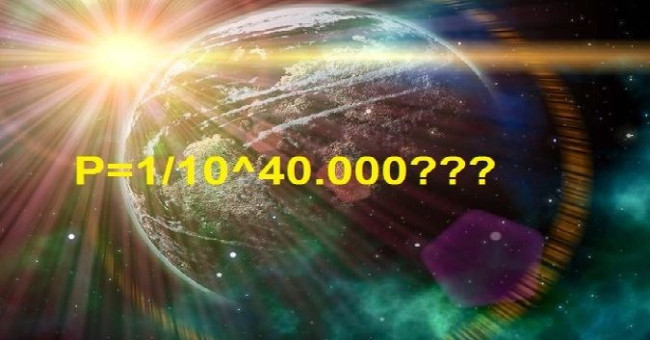 The probability of spontaneous life forming by evolution is 'small to utopian'