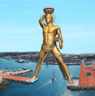 The project revives wonders of the ancient world