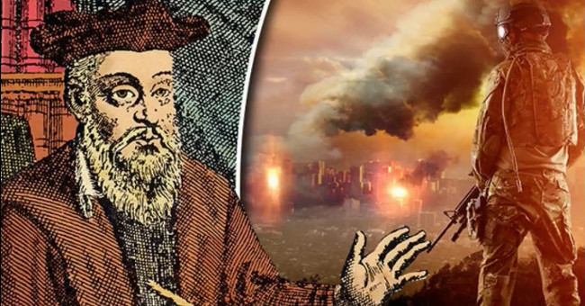 The prophet Nostradamus predicts terribly about World War 3