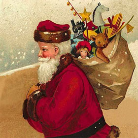 The prototype of Santa Claus - The fairy of young children around the world