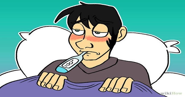 The reason for the conflict: High fever that the body feels shivering
