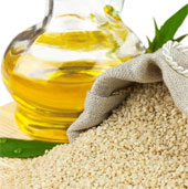 The reason for using sesame oil
