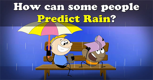 The reason many people can predict rain through air odors