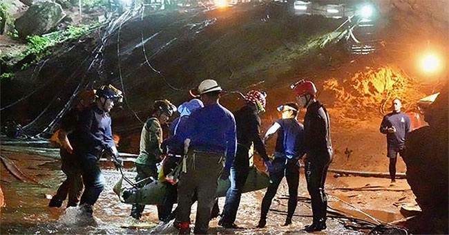 The reason Thai teenagers have to be stretched when they are rescued from the cave