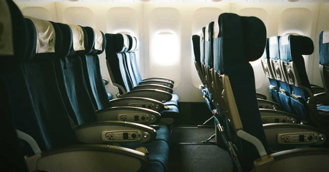 The reason the aircraft seat does not turn backwards is safer