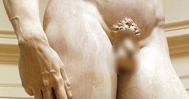 The reason the ancient Greek statues had such a place was so miserably small