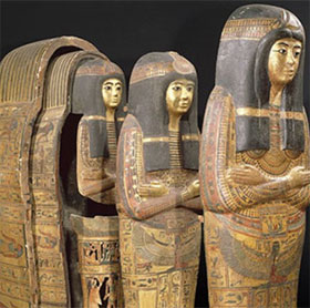 The reason the Egyptians put mummies in many coffins