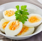 The reason to eat peach eggs