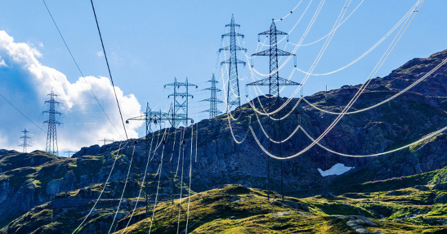 The reason why power lines are dimmed