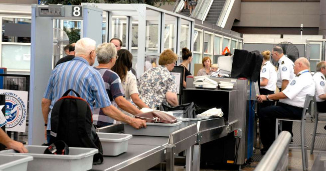 The reason you always choose to go through airport security gate from the left