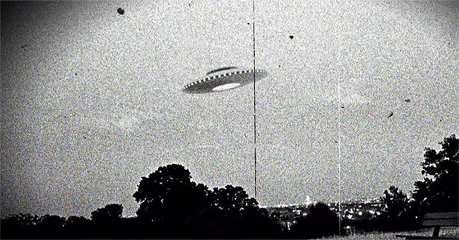 The recording revealed the fact that flying saucers appeared in Australia 50 years ago