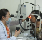 The red-eye epidemic broke out strongly in Hanoi
