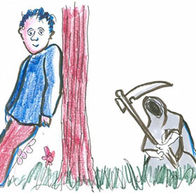 The relationship 'brain damage' between the number of talent and Death