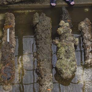 The remaining traces of the world famous pirate
