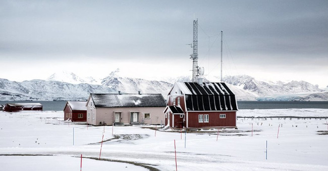 The research station is at the end of the world