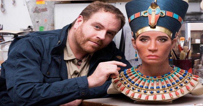 The restored face of the Queen of Egypt is controversial