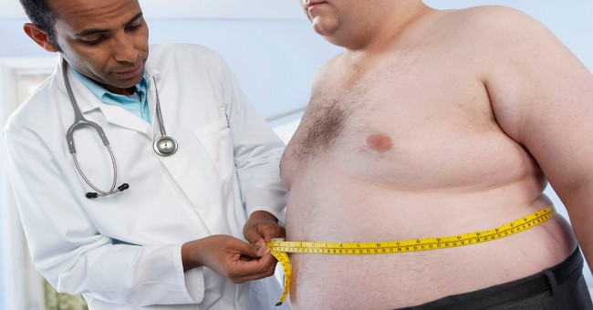 The risk of breast cancer is directly proportional to the excess fat in the waist area
