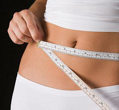 The risk of cancer increases when adding 2.5 cm of waist