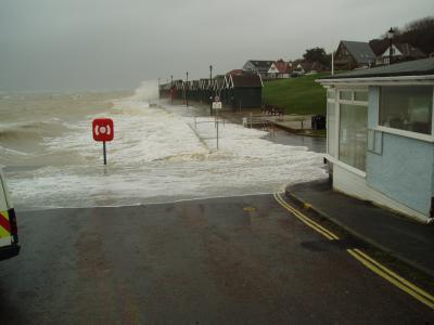 The risk of flooding increases due to sea level changes