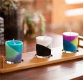 The risk of poisoning from cup candles