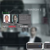 The robbers are captured by facial recognition technology