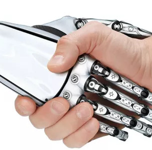 The robot knows how to reject human commands