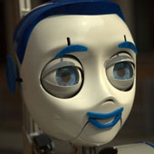 The robot knows the way