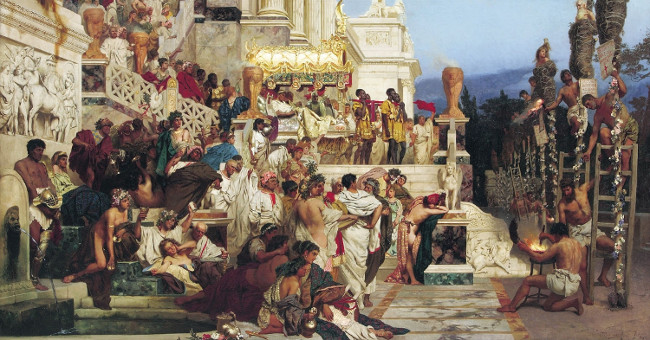The Roman emperor and the hobbies' room