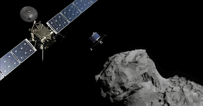 The Rosetta probe will end its mission on September 30