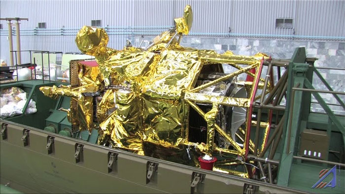 The Russian spacecraft suddenly flew up