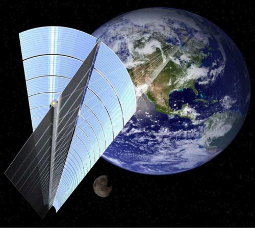 The satellites can provide electricity in the future