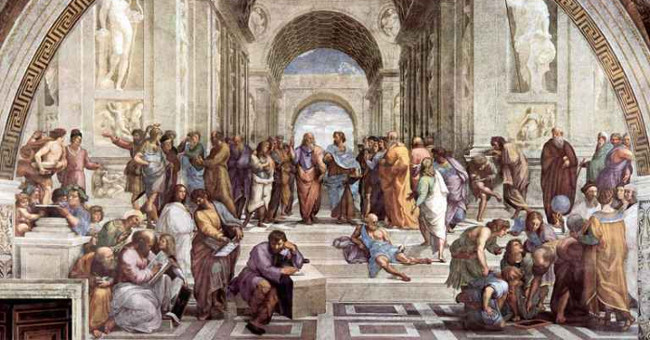 The school is like the paradise of Greek philosopher Aristotle