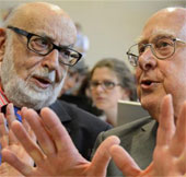 The scientist found the 'Lord's Particle' to win the 2013 Nobel Prize in Physics