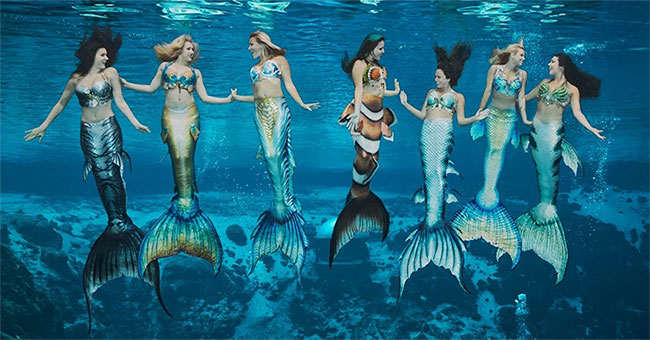The secret of breathless mermaids in America